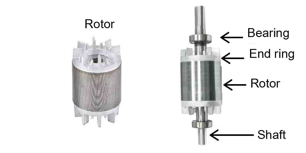Rotor of AC motor